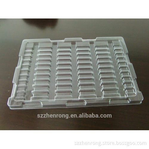 Vaccum forming blister tray